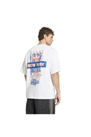 adidas Erkek  Beyaz  T-shirt NY CITY TEE KD8300