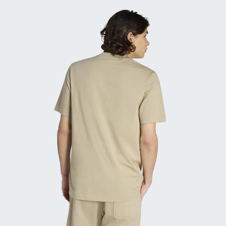 adidas Essentials Erkek Bej Tişört (KC0905)