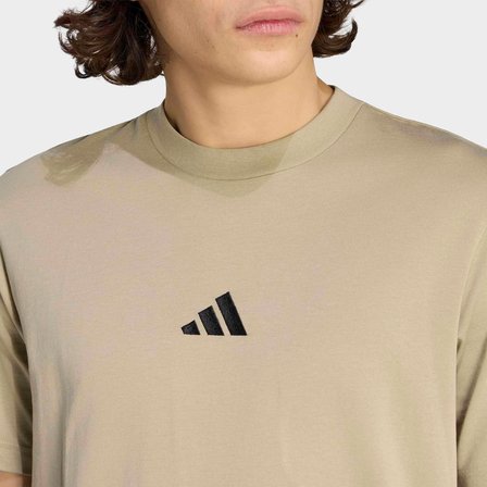 adidas Essentials Erkek Bej Tişört (KC0905)