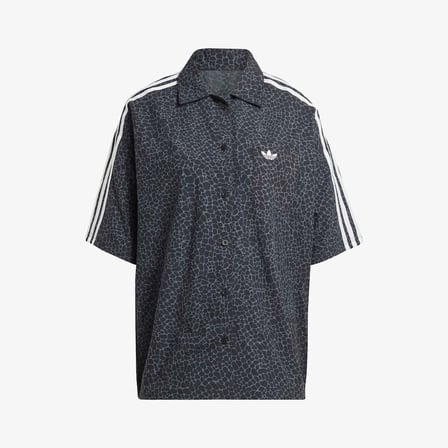 adidas Aop Kadın Siyah Gömlek