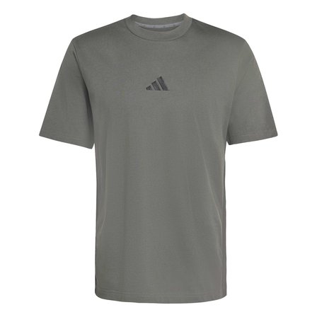 adidas M 3S SJ T Erkek Gri Tişört KC0887