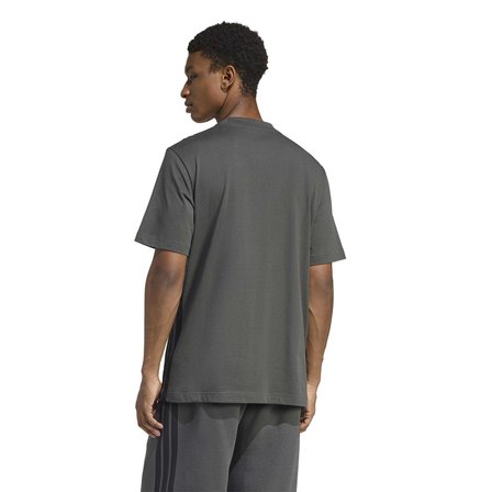 adidas M 3S SJ T Erkek Gri Tişört KC0887