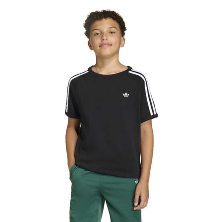 adidas 3 STRIPE TEE Siyah Çocuk Tişört KE0919