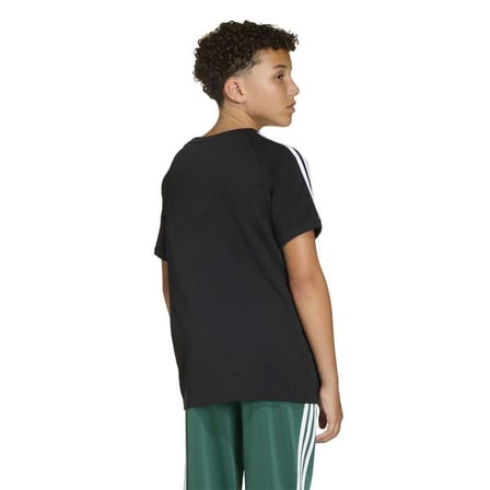 adidas 3 STRIPE TEE Siyah Çocuk Tişört KE0919