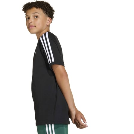KE0919-C adidas 3 Strıpe Tee Çocuk T-Shirt Siyah