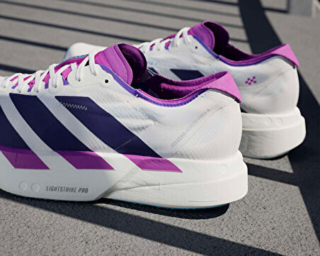 adidas Adizero Adios Pro 4 Erkek Koşu Ayakkabısı JP6397 Beyaz