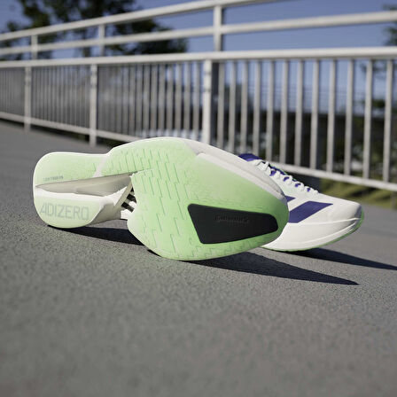 Adizero Adios Pro 4 Erkek Beyaz Koşu Ayakkabısı JR1656
