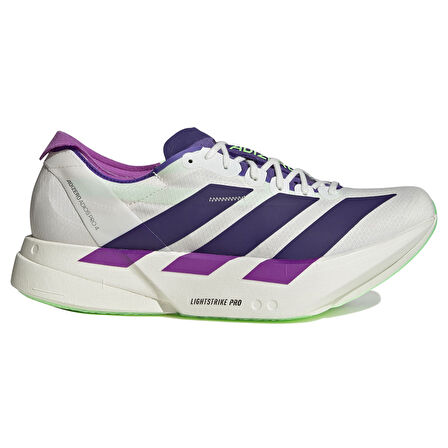 Adizero Adios Pro 4 Erkek Beyaz Koşu Ayakkabısı JR1656