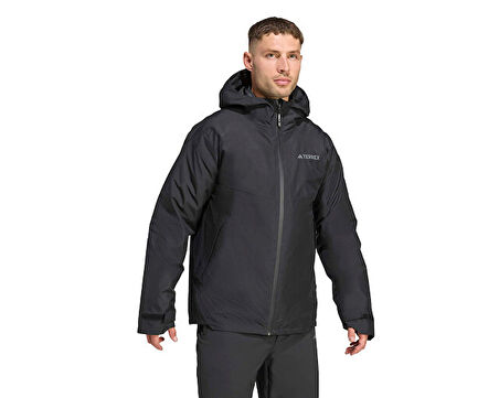 adidas Terrex Mt 3In1 Down Erkek Outdoor Mont JV6242 Siyah
