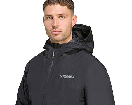 adidas Terrex Mt 3In1 Down Erkek Outdoor Mont JV6242 Siyah