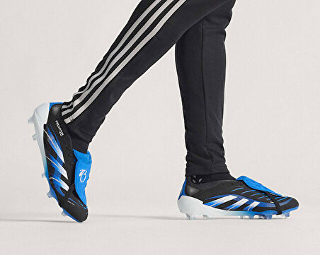 adidas Predator Elite Ft Fg Jb Erkek Çim Zemin Kramponu JS3106 Siyah