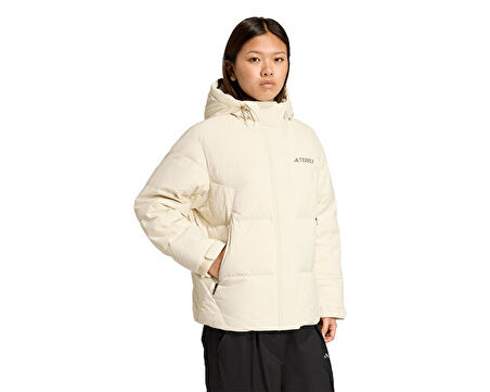 adidas Terrex Mt W Cw Goose J Kadın Outdoor Ceket JV8724 Gri