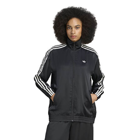 Adidas Kadın Günlük Eşofman Üstü Satin Tt Kc8810
