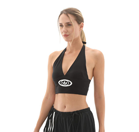 KC8802-K adidas Campus V Top Kadın T-Shirt Siyah