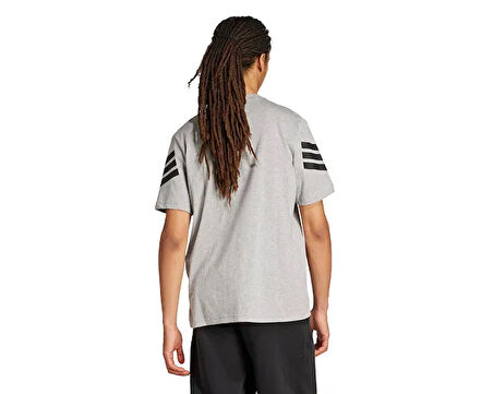 adidas M Fı 3S Reg T Erkek Günlük Tişört JW4785 Gri