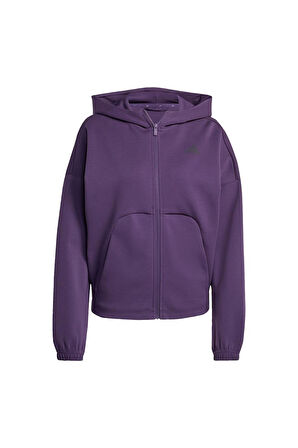 adidas  Kadın  Mor  Ceket W FI SL FZ HD JX0441
