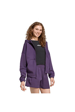 adidas  Kadın  Mor  Ceket W FI SL FZ HD JX0441