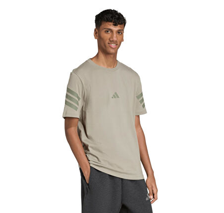 JW7073-E adidas M Fı 3S Reg T Erkek T-Shirt Haki