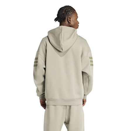 Adidas Erkek Günlük Kapşonlu Eşofman Üstü M Fı 3S Fz Jw7112