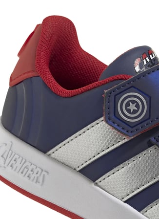 Adidas Lacivert Erkek Çocuk Yürüyüş Ayakkabısı HP3619 GRAND COURT CAPT AMERICA EL
