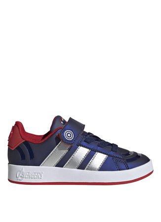 Adidas Lacivert Erkek Çocuk Yürüyüş Ayakkabısı HP3619 GRAND COURT CAPT AMERICA EL