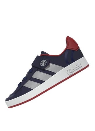 Adidas Lacivert Erkek Çocuk Yürüyüş Ayakkabısı HP3619 GRAND COURT CAPT AMERICA EL