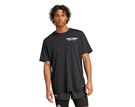 adidas M Taco G T Erkek Koşu Tişörtü JY8628 Siyah