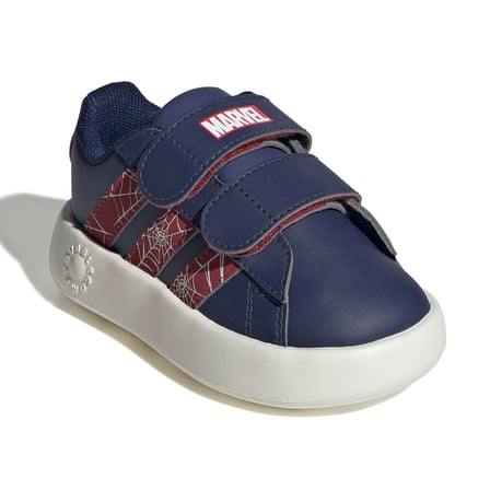 adidas GRAND COURT SPIDER-MAN CF I Çocuk Mavi Spor Ayakkabı JS2342