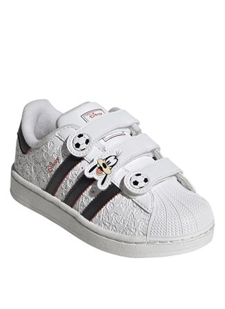 Adidas Beyaz Erkek Çocuk Yürüyüş Ayakkabısı IH4635 SUPERSTAR II CF C
