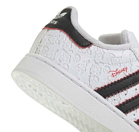 IH1744-B adidas Disney Superstar Iı Cf I Bebek Spor Ayakkabı Beyaz