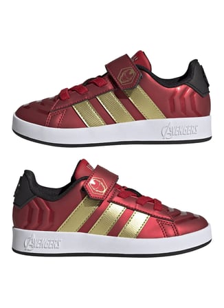 Adidas Kırmızı Erkek Çocuk Yürüyüş Ayakkabısı HP3614 GRAND COURT IRON MAN EL K