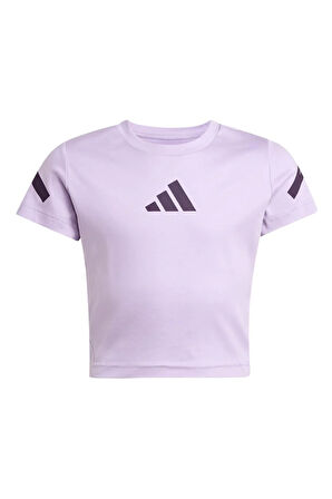 adidas Çocuk  Mor  T-shirt JG Z.N.E BABY T JW2408