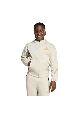 adidas Çocuk  Bej  Ceket J Z.N.E.FZ JW4005