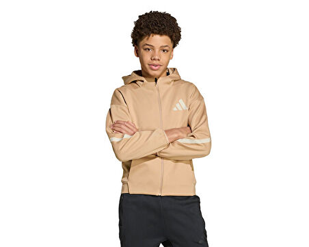 adidas J Z.N.E.Fz Çocuk Günlük Ceket JW4004 Krem