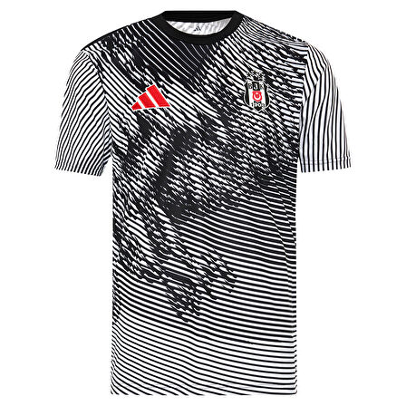 Beşiktaş 2025/26 Maç Önü Erkek Siyah Futbol Forma JL7938