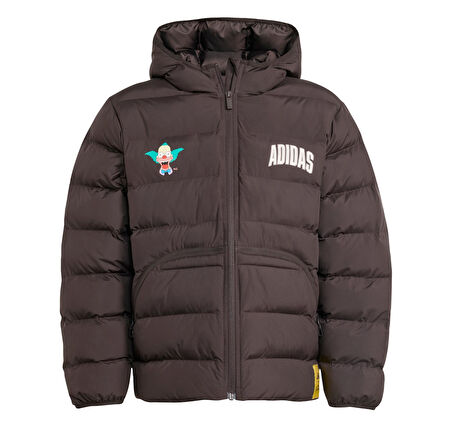 JL9183-C adidas J Sım Sd Jkt &amp;Ccedil;ocuk Mont Kahve
