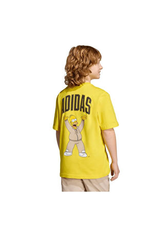 adidas Sarı Çocuk   T-shirt J SIM GFX T JM0818