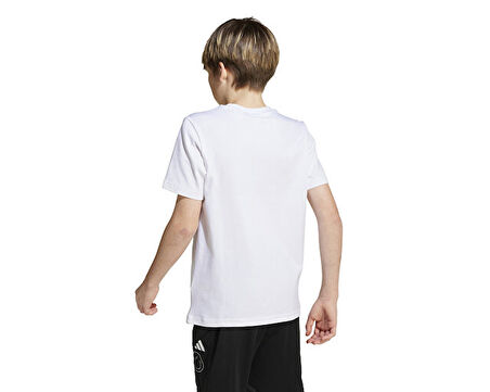 adidas J Smı Tee Çocuk Günlük Tişört JN2159 Beyaz