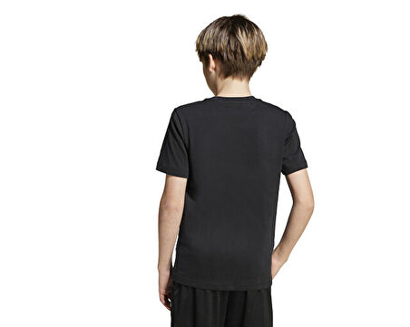 adidas J Smı Tee Çocuk Günlük Tişört JN2160 Siyah