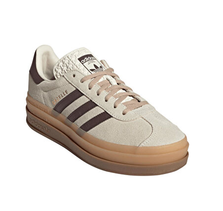 JR7522-K adidas Gazelle Bold W Kadın Spor Ayakkabı Krem