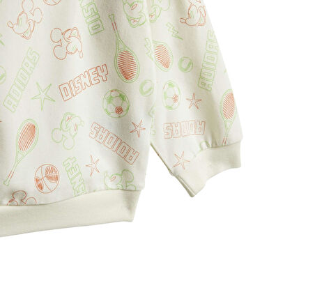 JL9170-B adidas I Dy Mm Jog Bebek Eşofman Takımı Krem