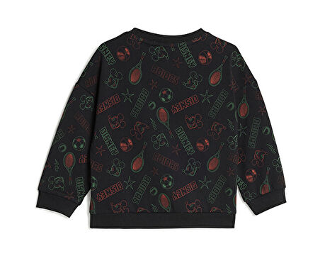 adidas I Disney Mickey Mouse Jog Bebek Günlük Eşofman Takımı JM0816 Siyah