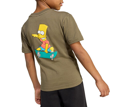 JL9195-C adidas The Simpsons &amp;Ccedil;ocuk T-Shirt Haki