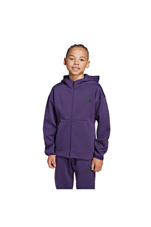 adidas Çocuk  Mor  Ceket J Z.N.E.FZ JW2426