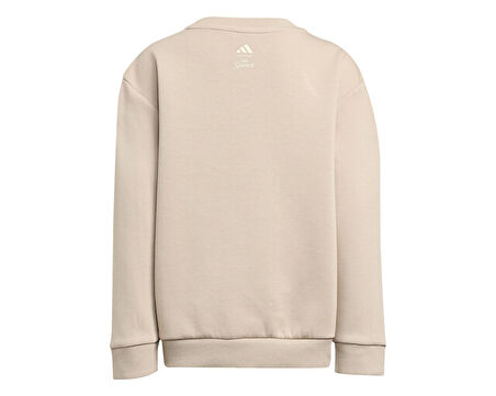 adidas Lk Sim Jog Çocuk Günlük Eşofman Takımı JL9197 Krem