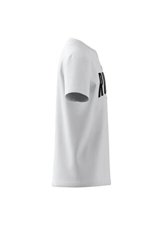 adidas Baskılı Beyaz Erkek Çocuk T-Shirt JZ8907 MER GR TEE Y