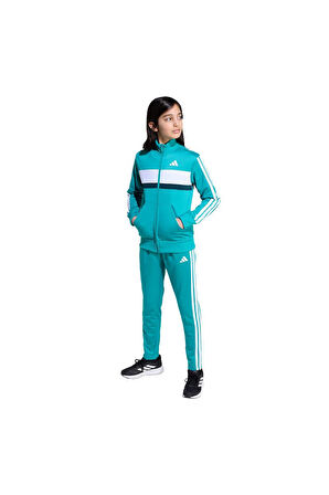 adidas Çocuk Yeşil Eşofman  J 3S TIBERIO TS JM5132
