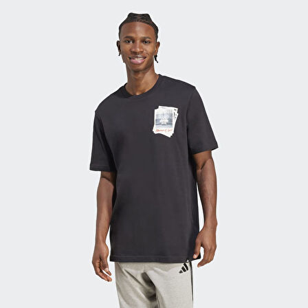 adidas JM6446 M PHOTO T Erkek Tişört