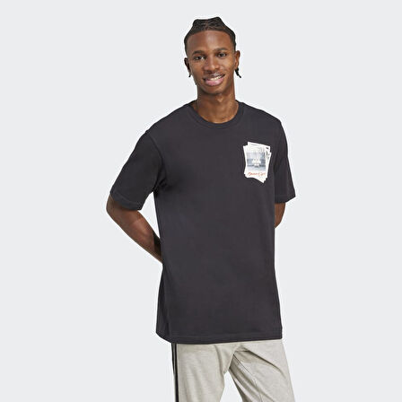 adidas JM6446 M PHOTO T Erkek Tişört