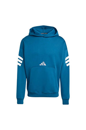 adidas Erkek  Mavi  Sweatshirt M SPIDERMAN HOO JL7975